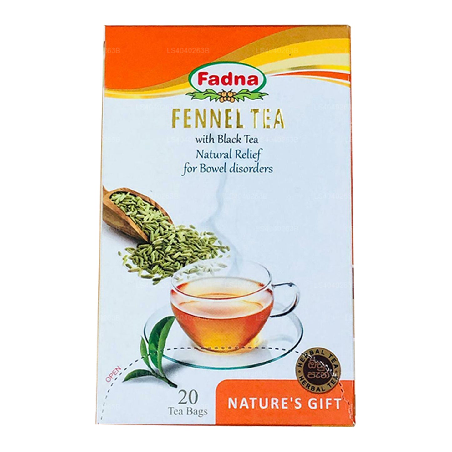 Tè al finocchio Fadna (40g) 20 bustine di tè