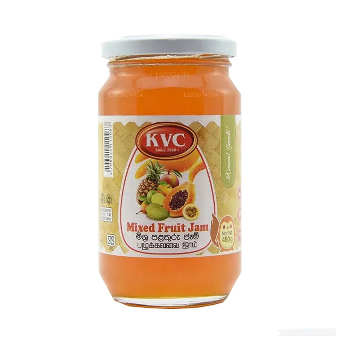 Marmellata di frutta mista KVC (450g)