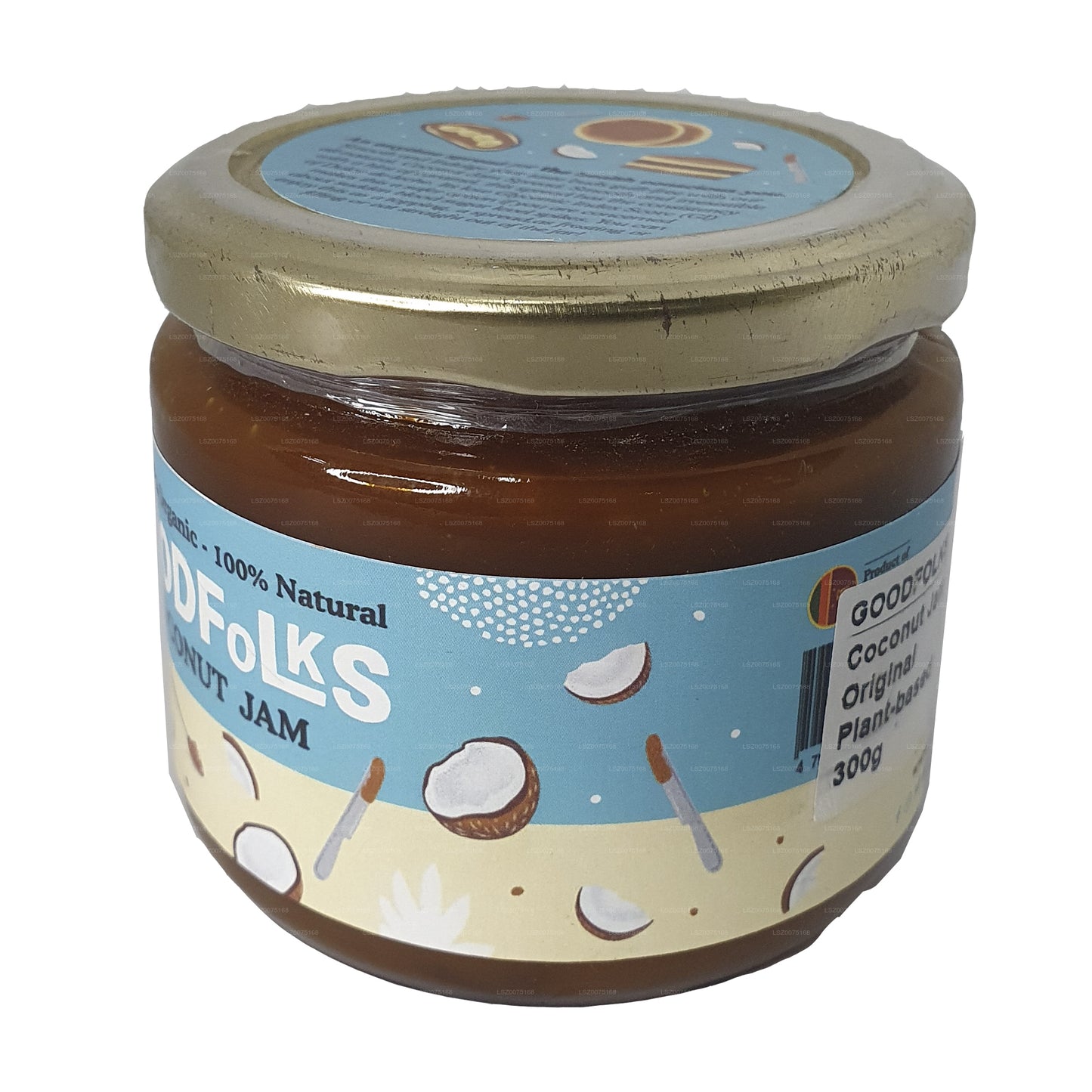 Marmellata di cocco naturale Goodfolks (330g)