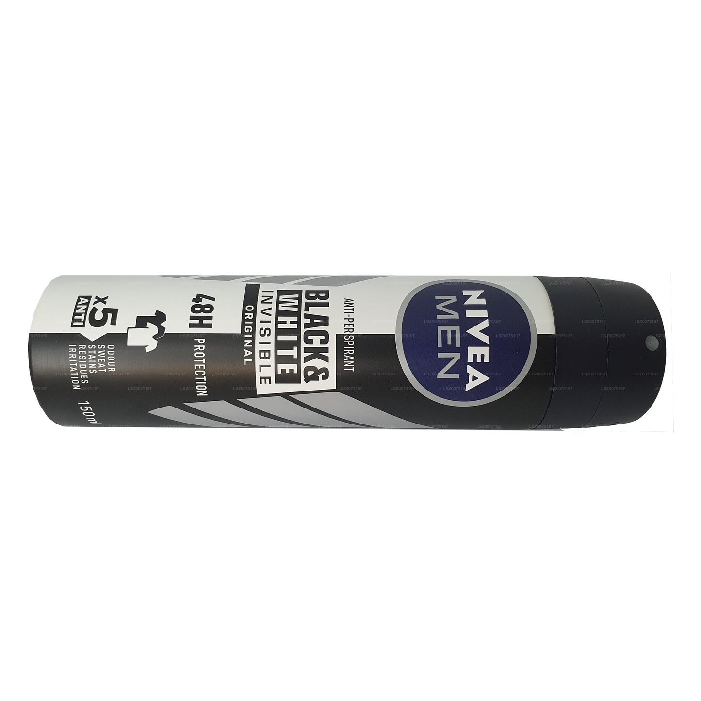 Deo Spray Nivea Invisible in bianco e nero per uomo (250ml)