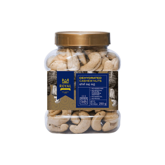 Bottiglia in PET Royal Dehydrated Anacardi (250g)