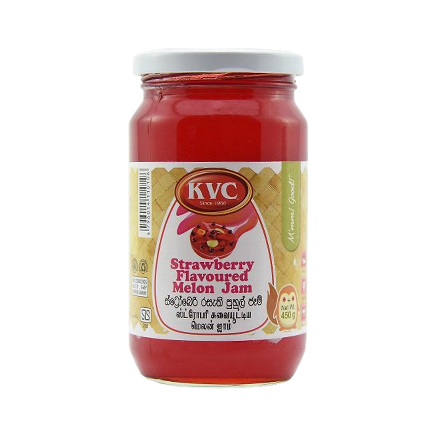 Marmellata KVC Real Strawberry (450g)