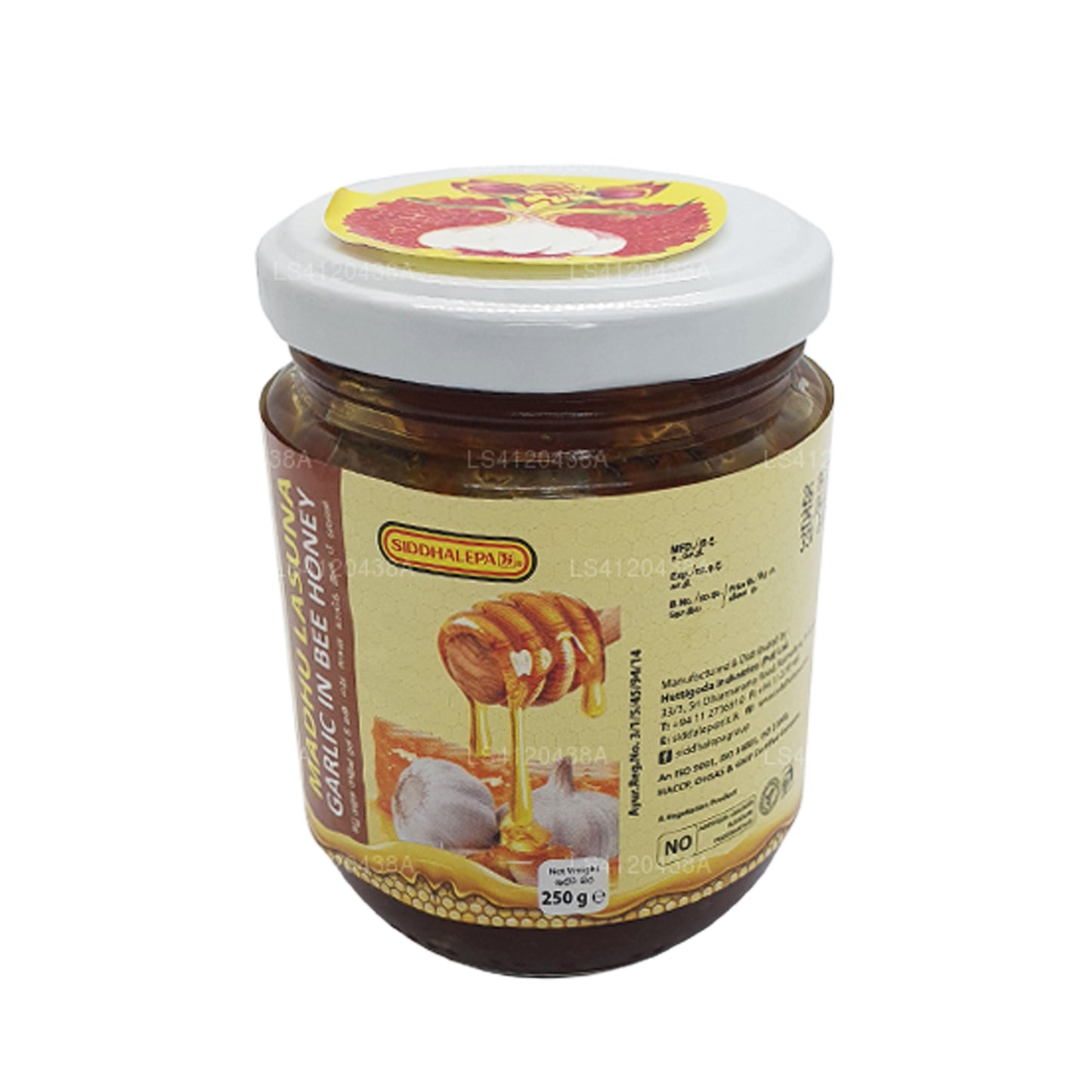 Siddhalepa Madhu Lasuna all'aglio con miele d'api (250g)