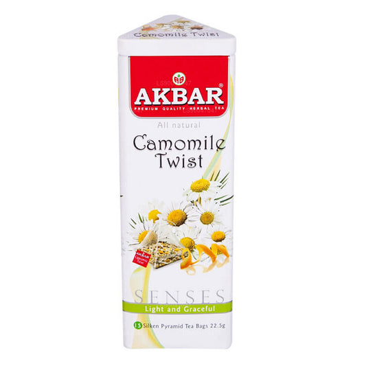 Akbar Camomile Twist (30g) 15 bustine di tè