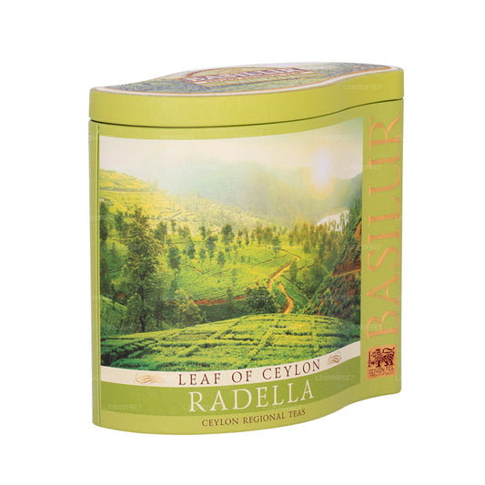 Basilur Leaf of Ceylon «Radella Green Tea» (100 g) Contenitore