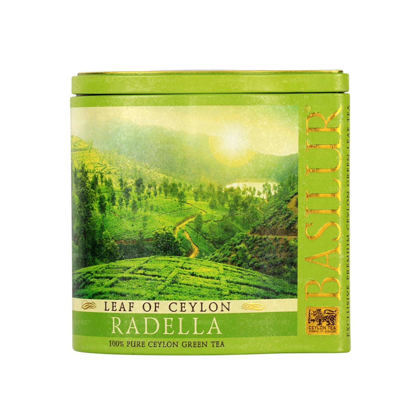 Basilur Leaf of Ceylon «Radella Green Tea» (100 g) Contenitore