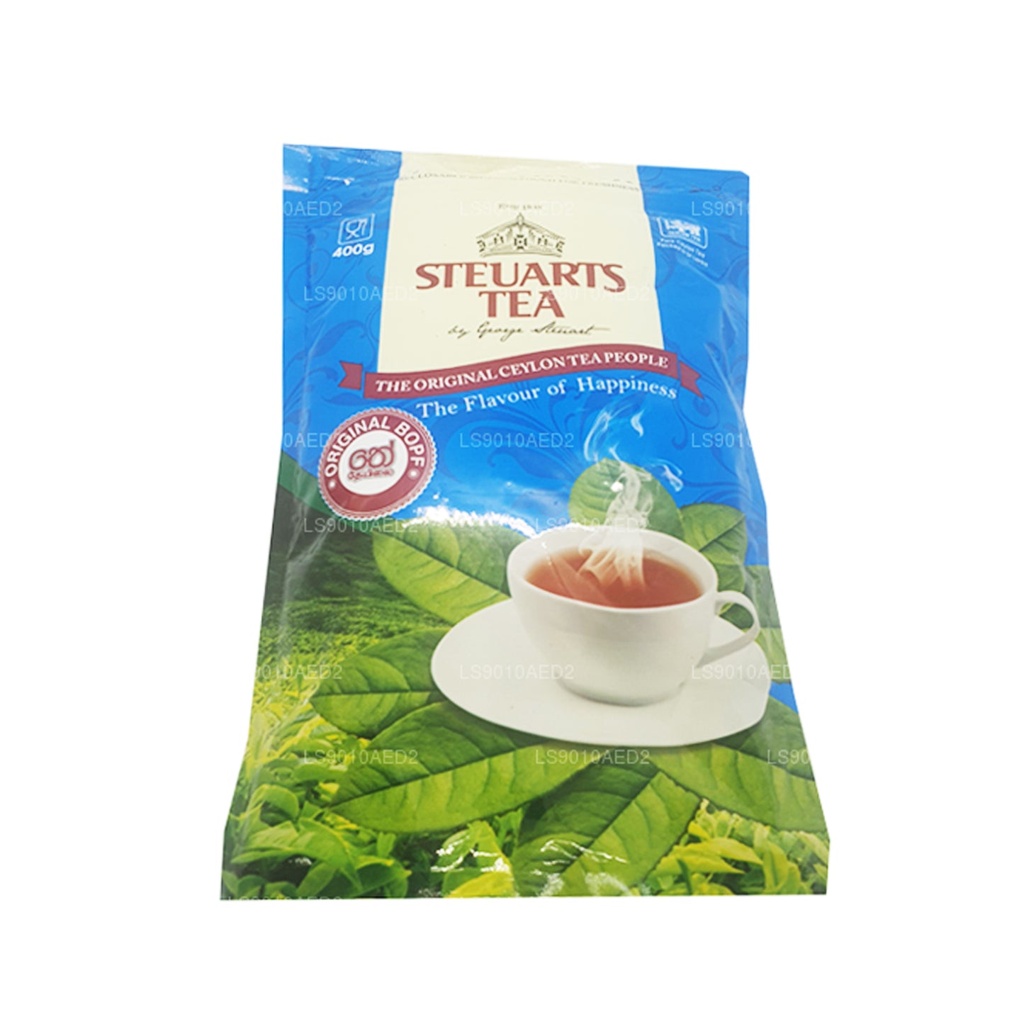 Tè sfuso nero di Ceylon George Steuart Premium BOPF (400 g)