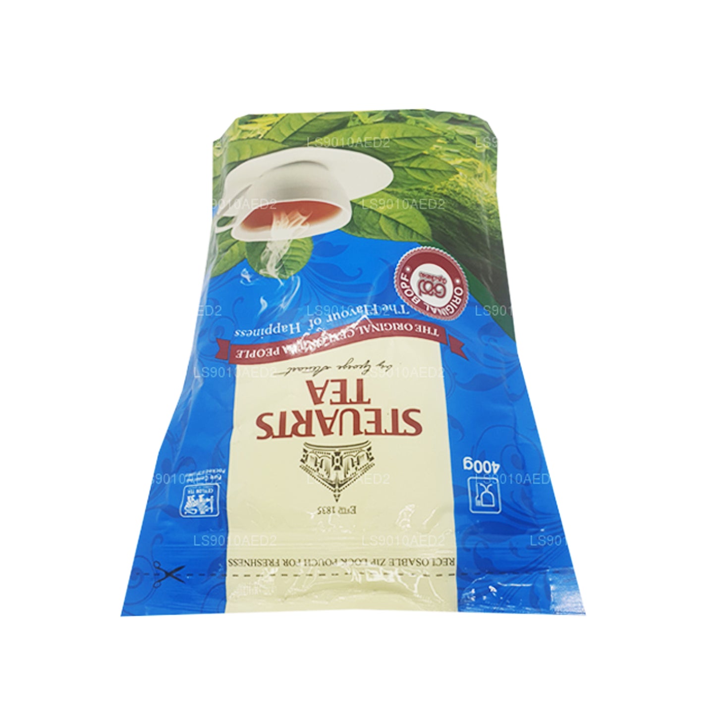 Tè sfuso nero di Ceylon George Steuart Premium BOPF (400 g)