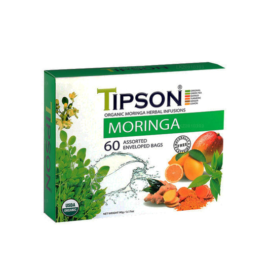 Tè Tipson Organic Moringa assortito (90g)