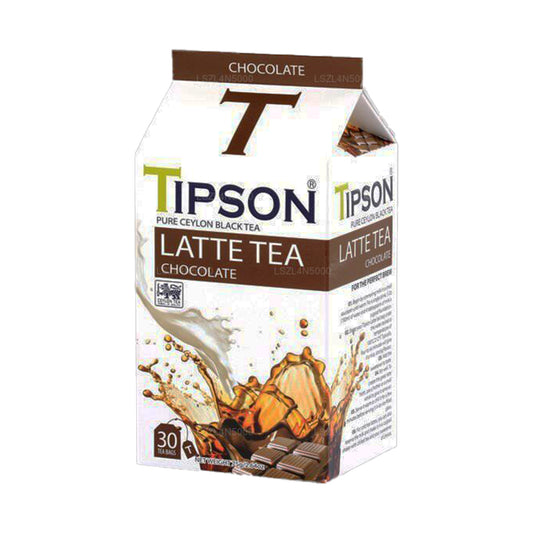 Tè al latte aromatizzato al cioccolato Tipson (75g) 30 bustine di tè