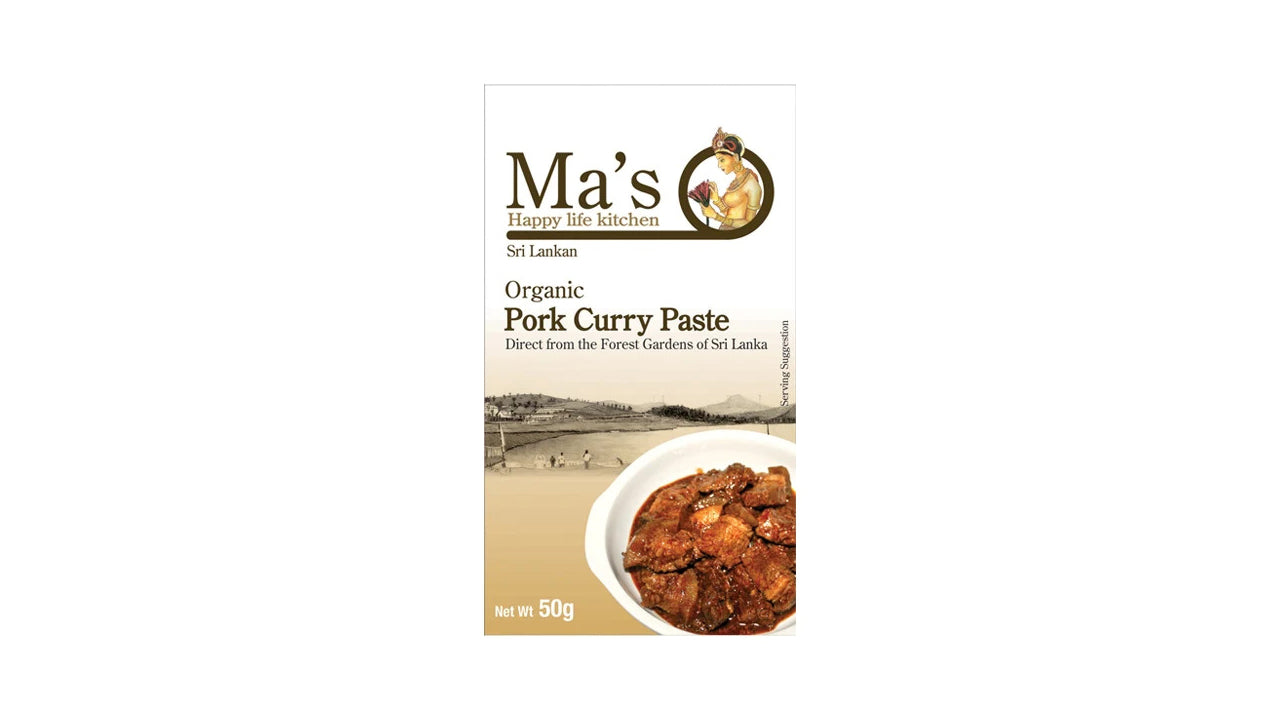 Pasta di maiale al curry biologica MA's Kitchen (50g)