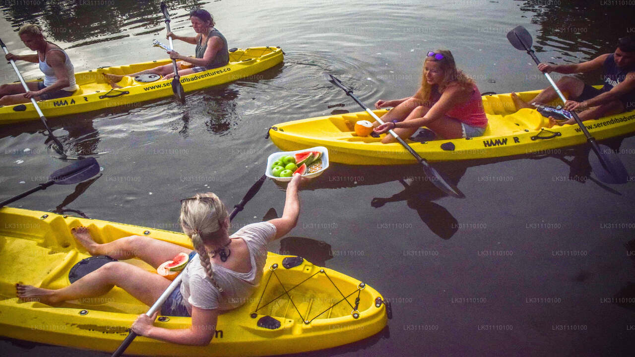 Kayaking from Hikkaduwa