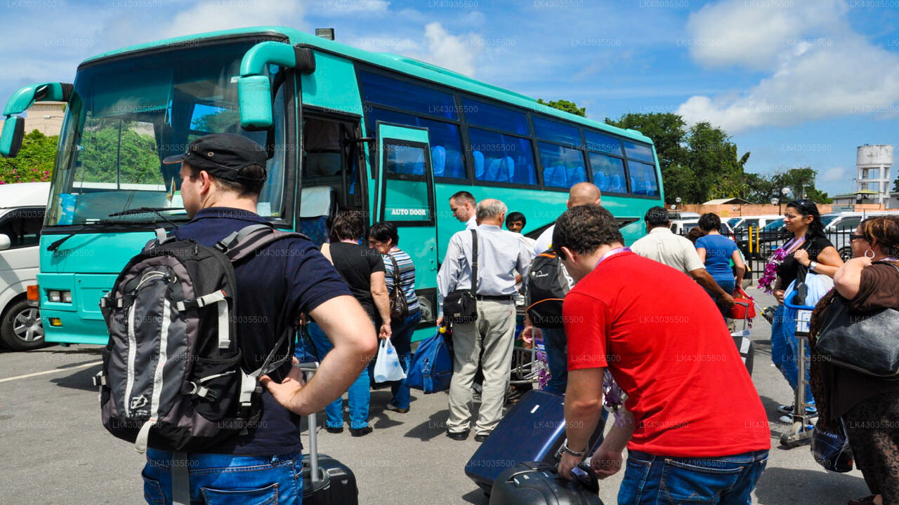 Transfer between Colombo Airport (CMB) and Palm Garden Village Hotel, Anuradhapura