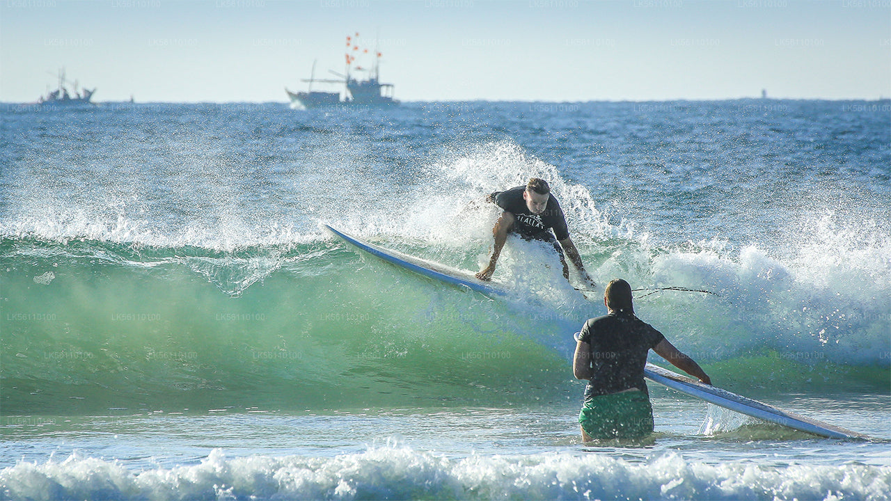 Surfing from Hikkaduwa