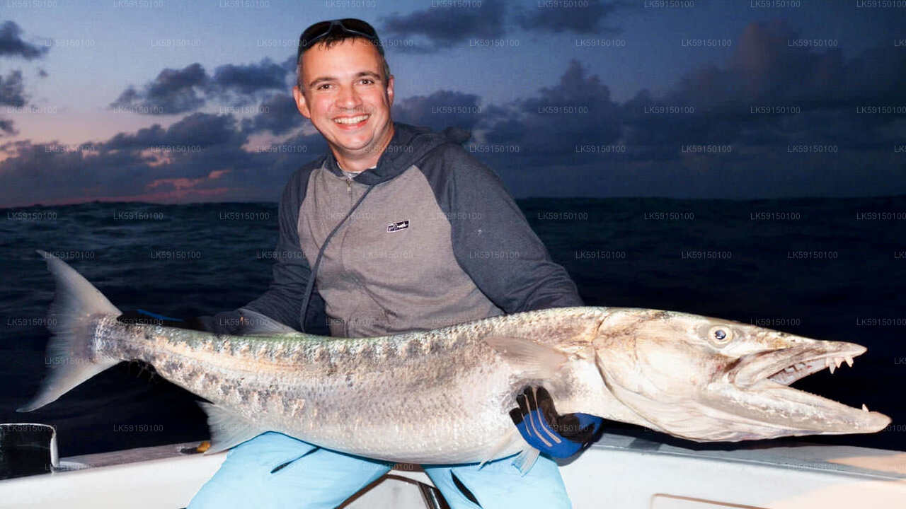 Tour in barca per la pesca d'altura da Kalpitiya