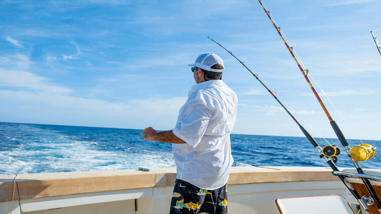 Tour in barca per la pesca d'altura da Kalpitiya