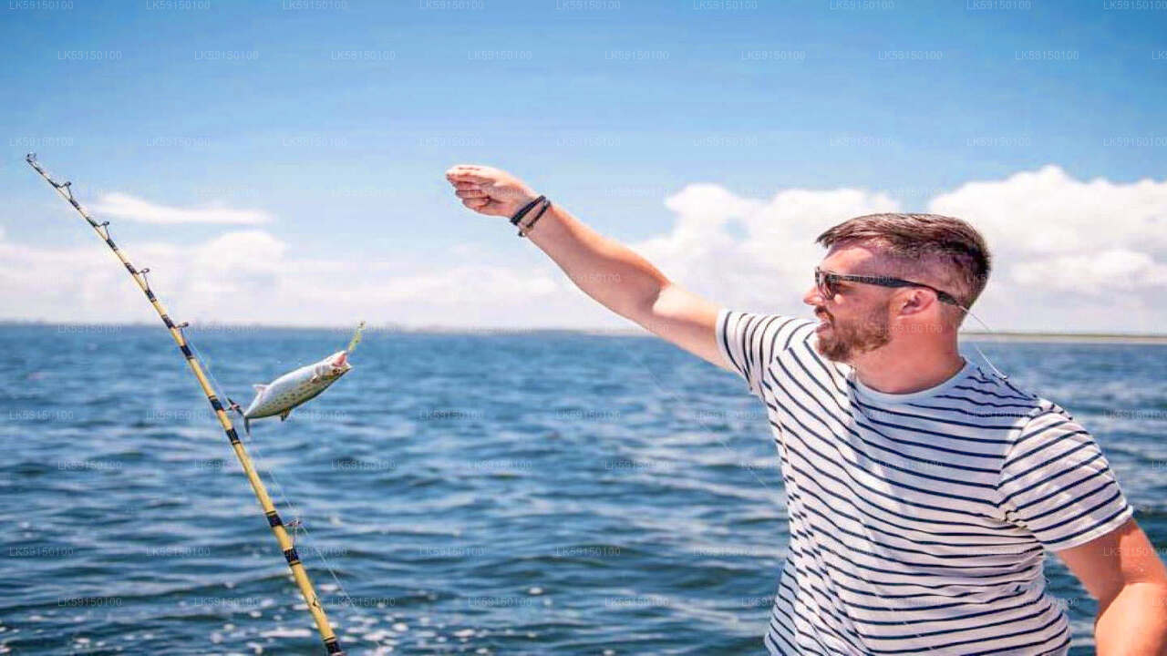 Tour in barca per la pesca d'altura da Kalpitiya