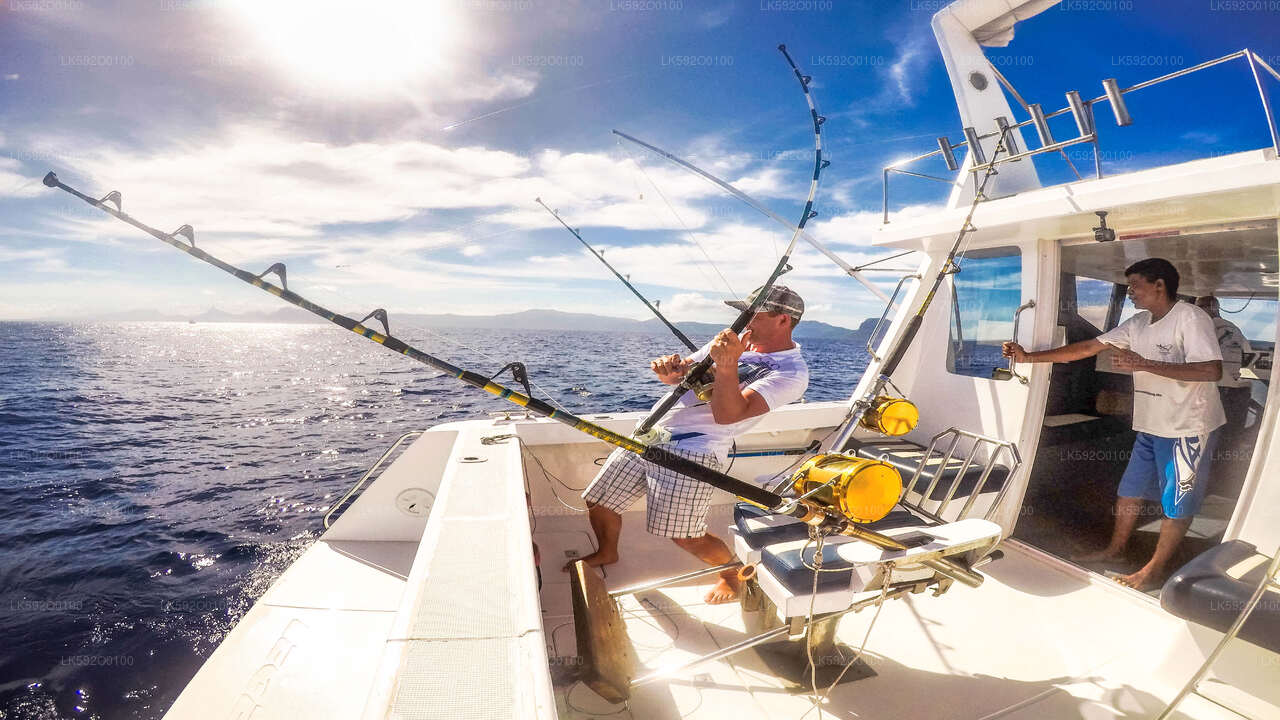 Tour in barca per la pesca d'altura da Mirissa