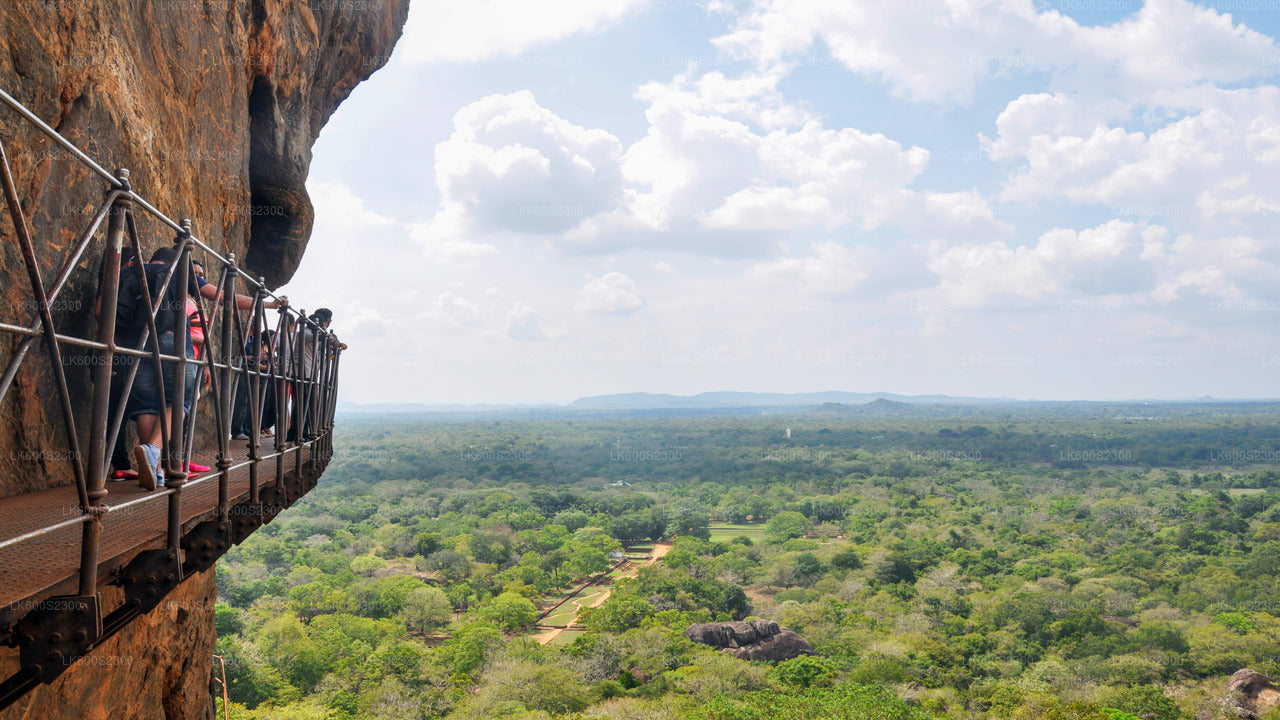 Sigiriya Rock and Countryside from Habarana