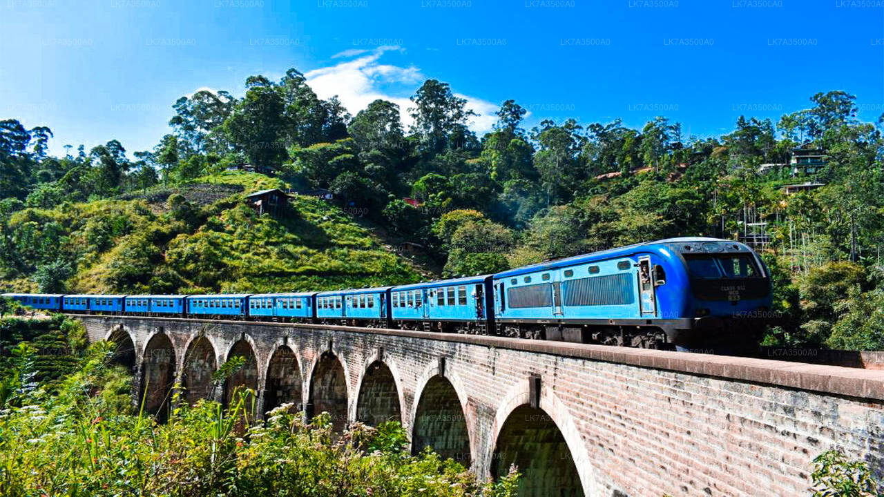 Viaggio in treno da Kandy a Ella (treno n. 1005 «Podi Menike»)