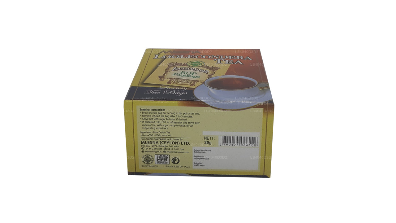 Mlesna Loolecondera Tea (20g) 10 Luxury Tea Bags