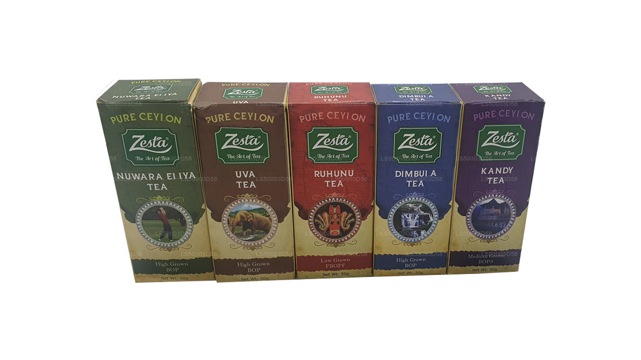 Collezione di tè regionale Zesta Ceylon (250g)