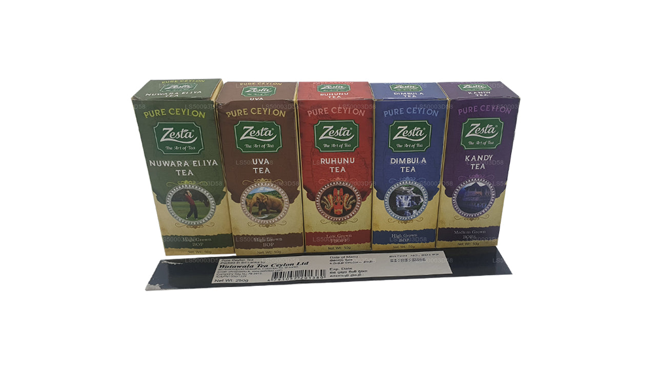 Collezione di tè regionale Zesta Ceylon (250g)