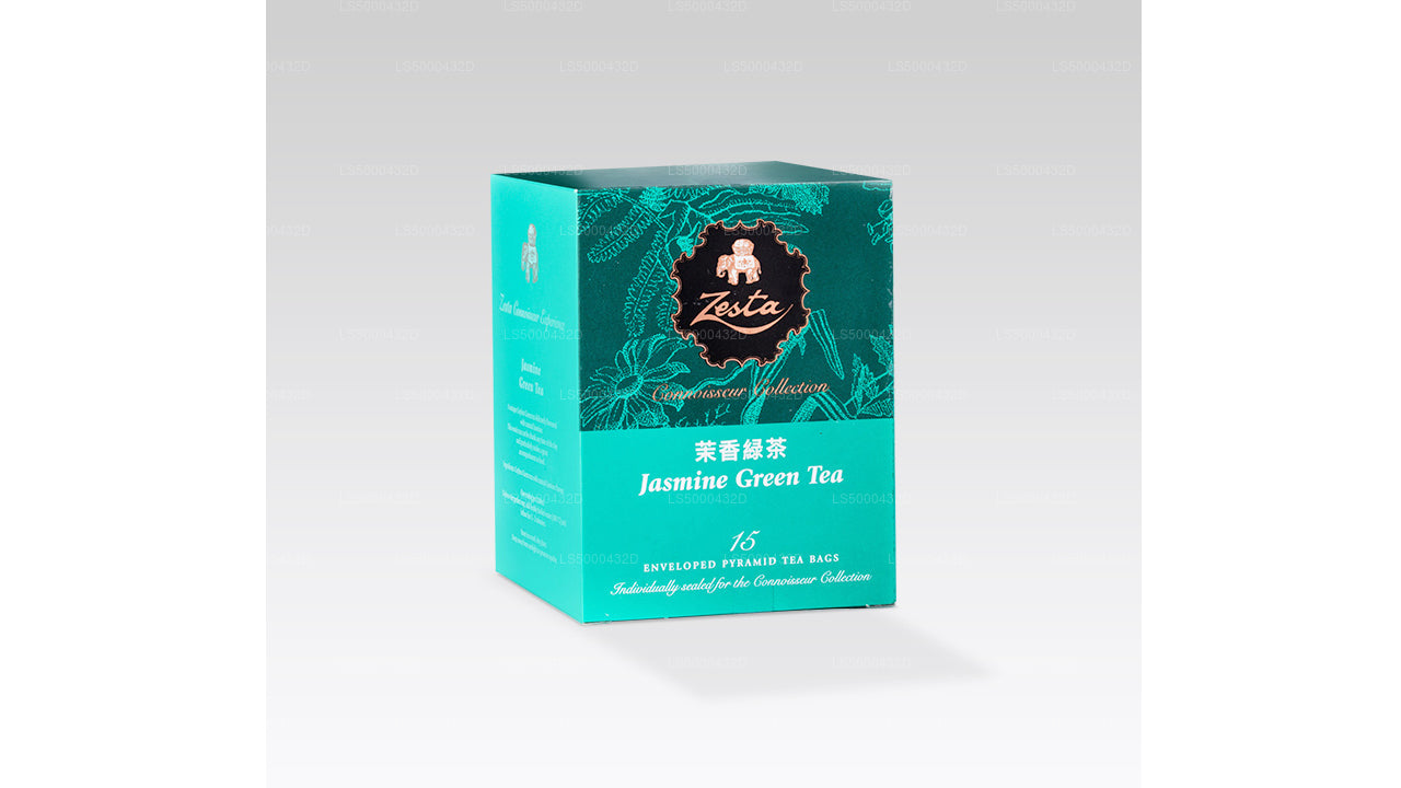 Tè verde Zesta Jasmine - 15 bustine di tè Pyramid (30g)