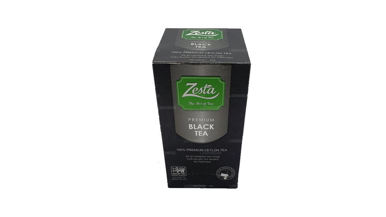 Tè nero Zesta Premium (40 g) 20 bustine di tè