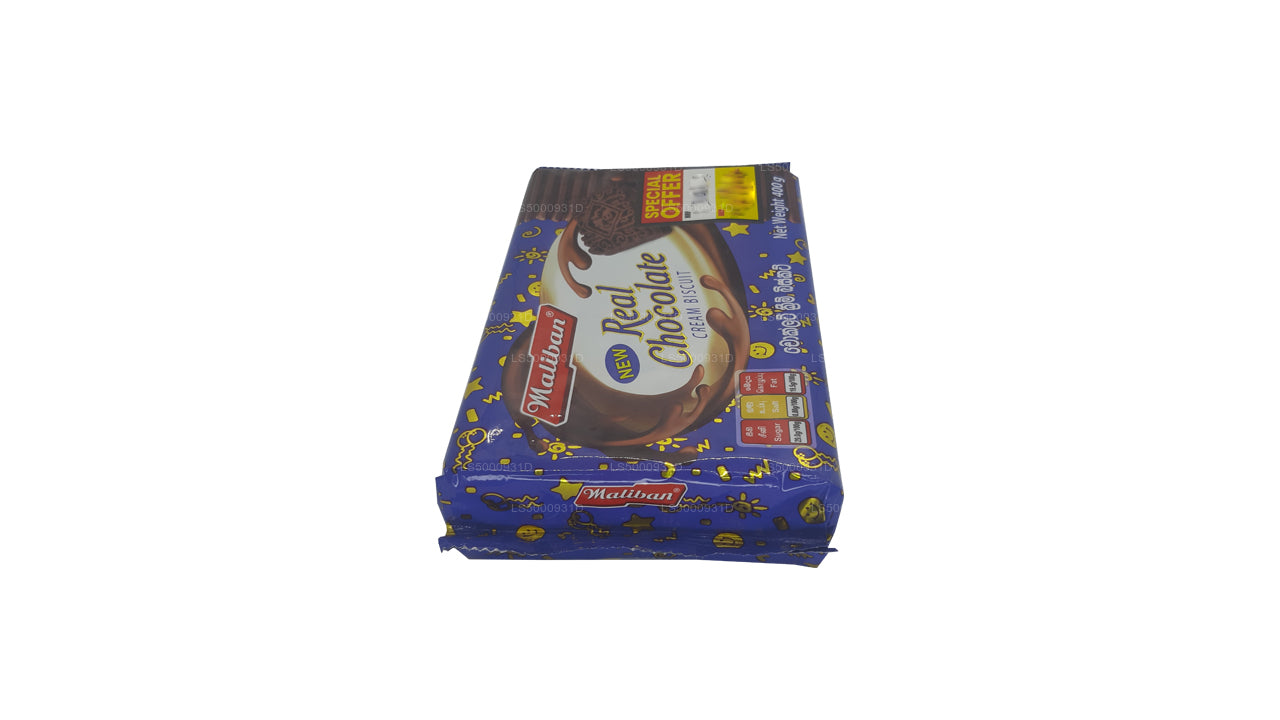 Biscotto con crema al cioccolato Maliban Real (400g)