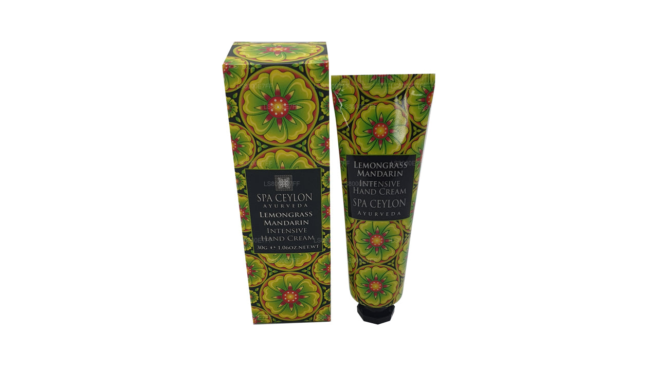 Crema per le mani intensiva Spa Ceylon Lemongrass Mandarin (30g)