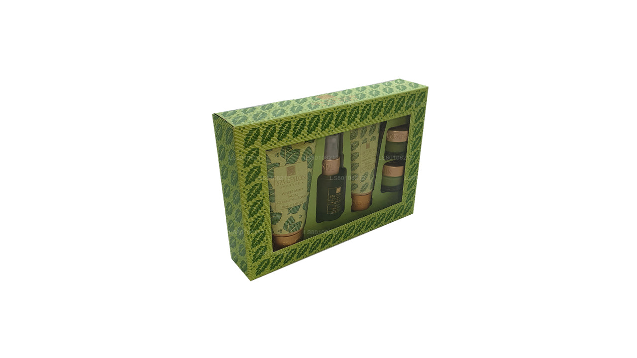 Set di prodotti essenziali per la cura della pelle con neem e melaleuca Spa Ceylon