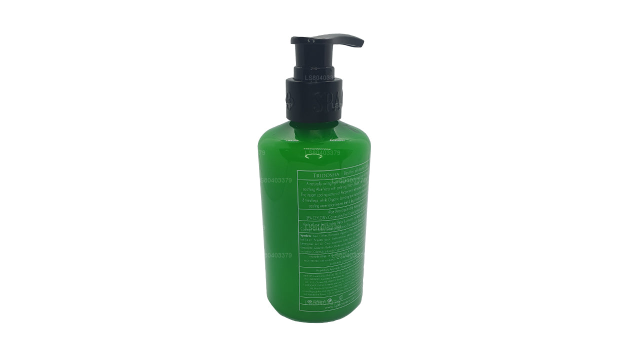 Gel rinfrescante per gambe Spa Ceylon alla menta verde e aloe (250 ml