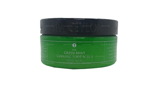 Scrub rinfrescante per piedi Spa Ceylon alla menta verde (200 g)