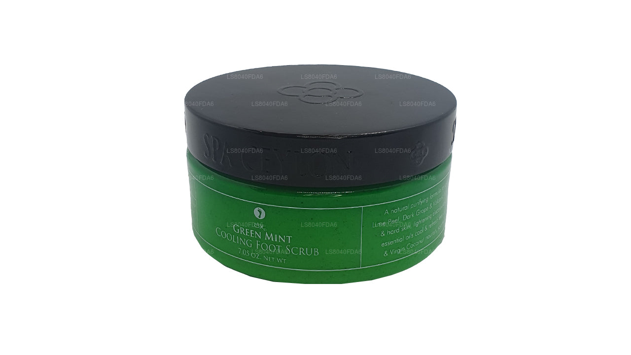 Scrub rinfrescante per piedi Spa Ceylon alla menta verde (200 g)