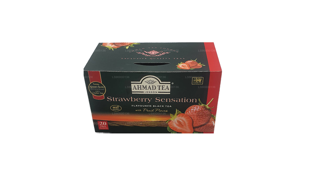 Ahmad Tea Strawberry 20 bustine di tè in alluminio (40 g)