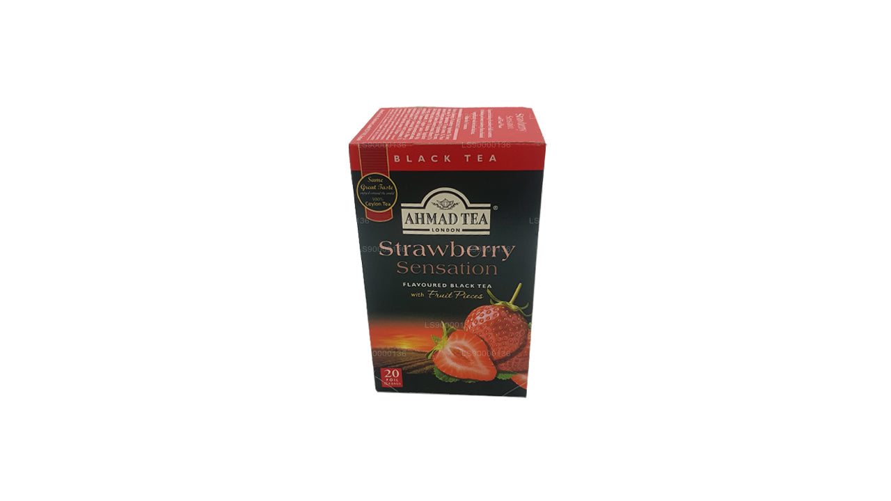 Ahmad Tea Strawberry 20 bustine di tè in alluminio (40 g)