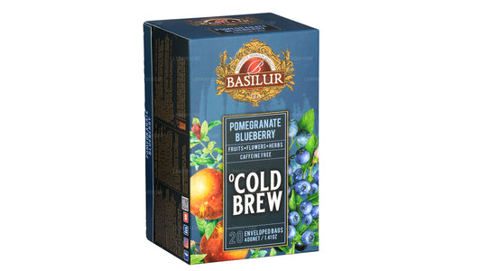 Basilur Cold Brew «Melograno e mirtillo» (40 g) 20 bustine di tè