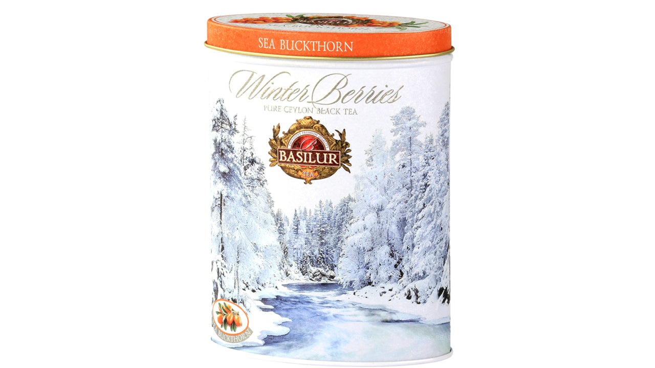 Basilur Winter Berries «Olivello spinoso» (100 g) in barattolo