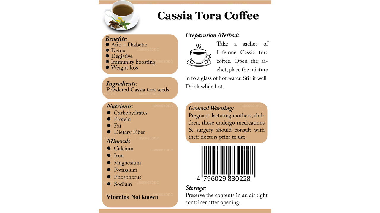 Caffè Lifetone Cassia Tora (40g)