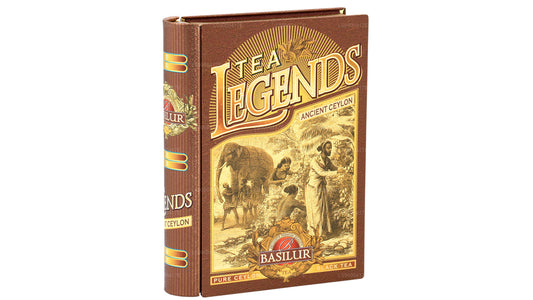 Basilur, libro da tè «Tea Legends Ancient Ceylon», confezione da 100 g