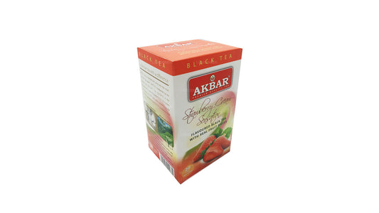 Akbar Strawberry Cream Sensation (40 g) 20 bustine di tè
