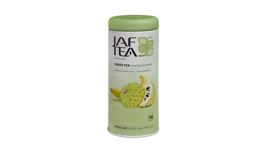 Jaf Tea Pure Green Collection Soursop Banana in latta (100 g)