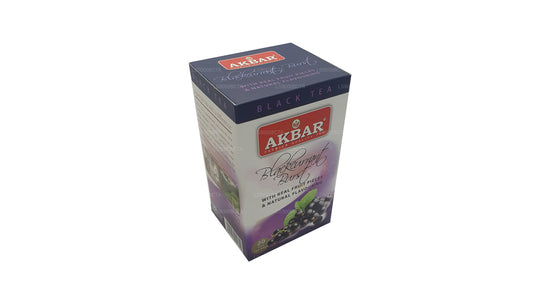 Akbar Blackcurrant Burst (40g) 20 bustine di tè in alluminio