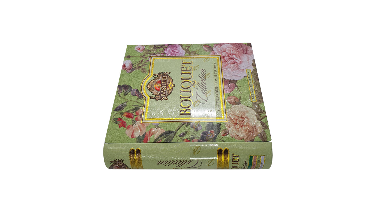 Collezione esclusiva di tè verde Basilur (48 g) 32 bustine di tè