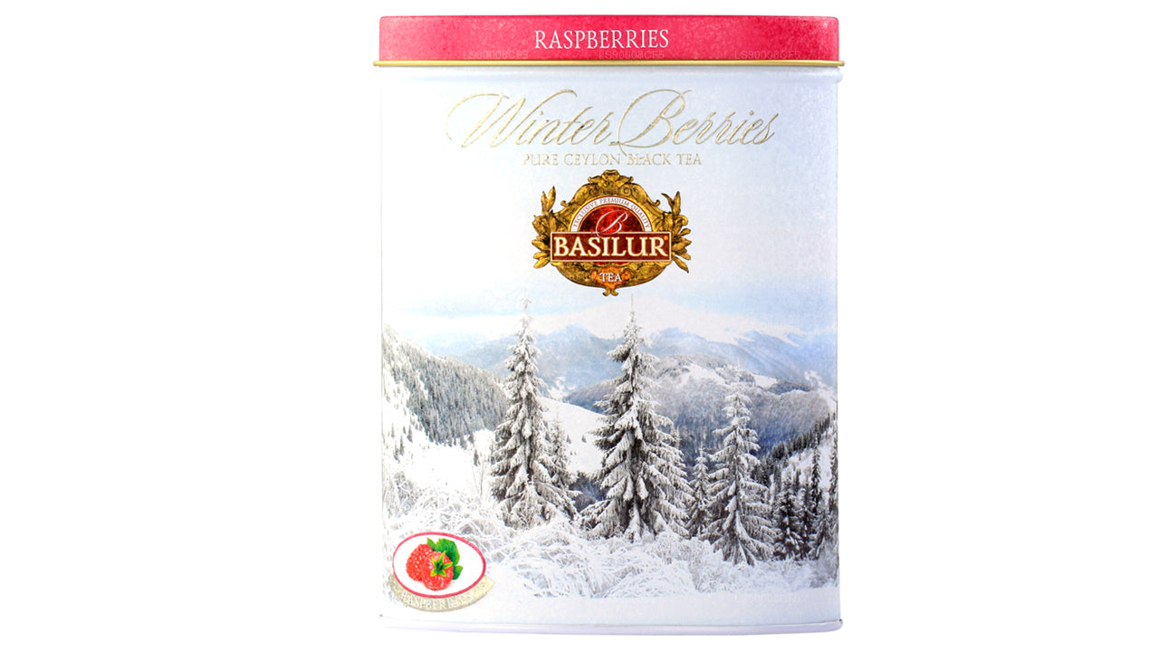 Basilur Winter Berries «Raspberries» (100 g) in latta