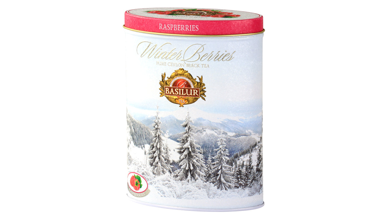 Basilur Winter Berries «Raspberries» (100 g) in latta