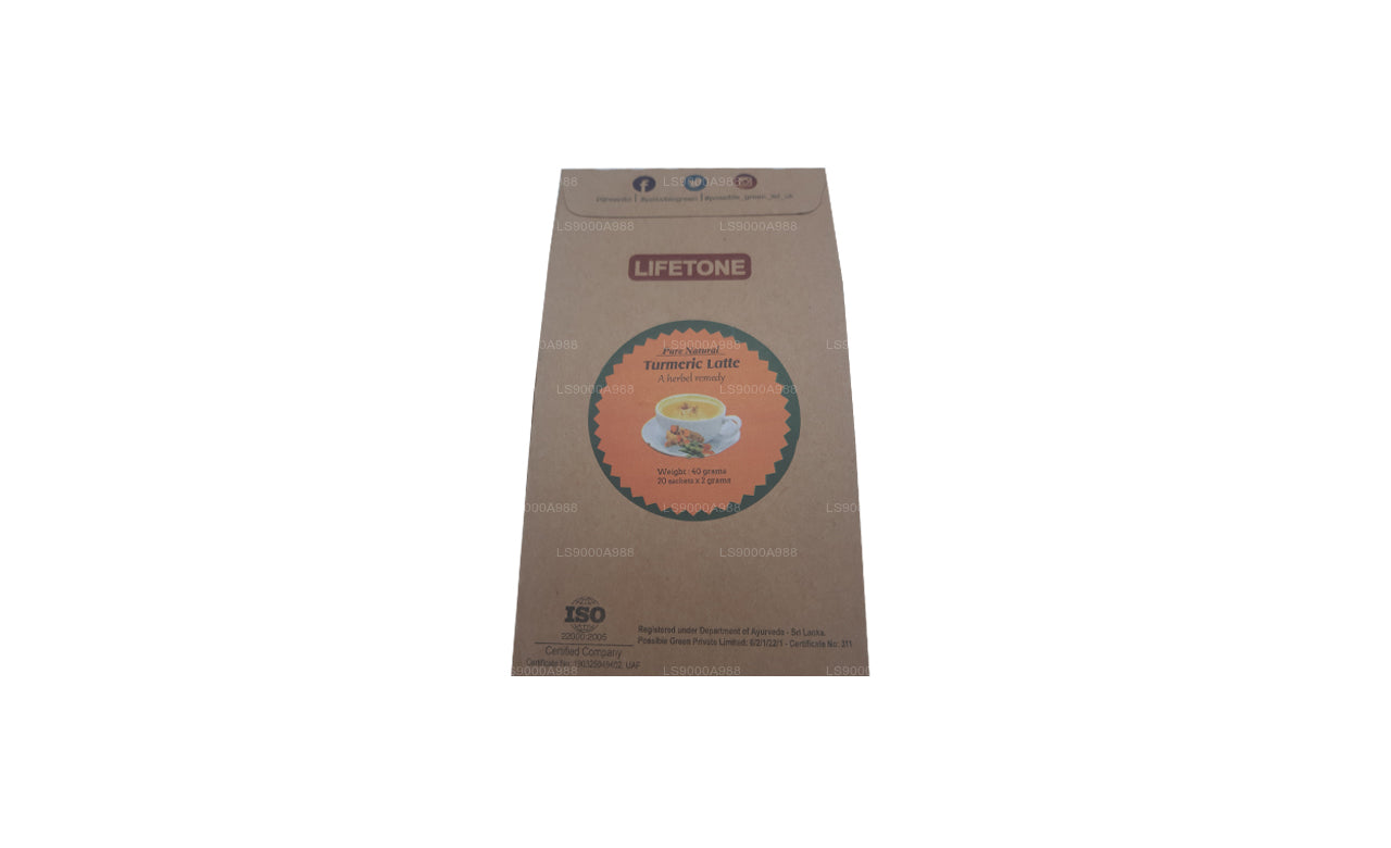 Lifetone Turmeric Latte (40g) 20 Tea bags