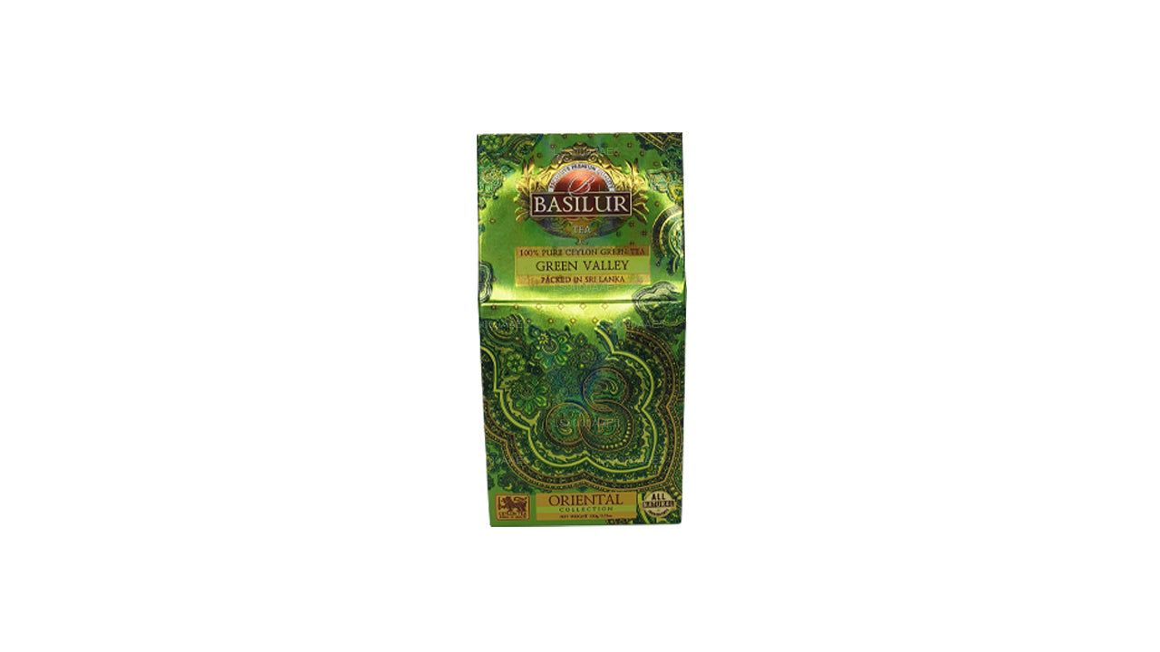 Tè verde Basilur Oriental Green Valley (100g)