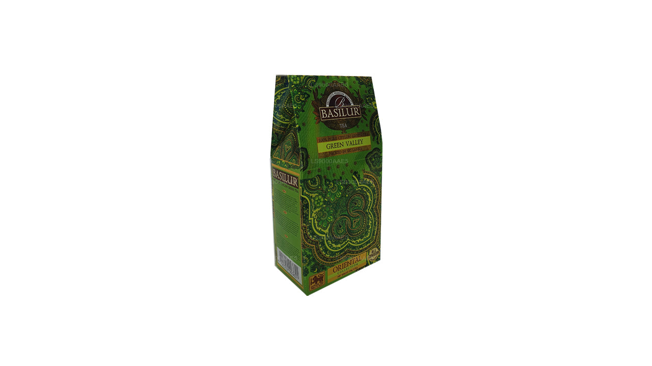 Tè verde Basilur Oriental Green Valley (100g)